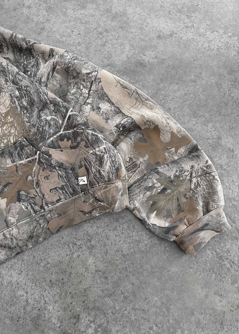 Rugged Camo Patterned Hoodie